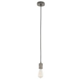 Lampa Wisząca Italux Casa czarny matowy