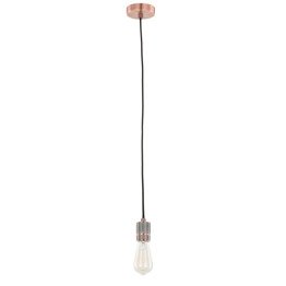 Lampa Wisząca Italux Casa miedziany