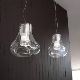 Lampa Wiszaca Lampade Italiane CHEF W2 transparentna