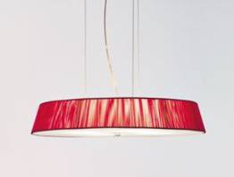 Lampa Wisząca Leucos LILITH S 70 srebrna 71 cm