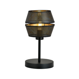 Lampa biurkowa  MALIA LN BLACK/GOLD  czarny (1185/LN) - Emibig