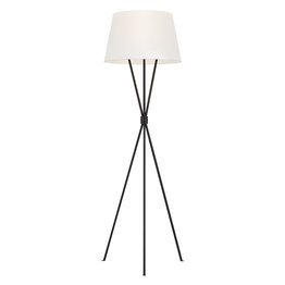 Lampa podłogowa Elstead Limited Penny ciemny brąz