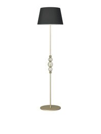 Lampa podłogowa Italamp Alfredo 2393 czarna