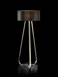 Lampa podłogowa Italamp Lily 3061/P czarna