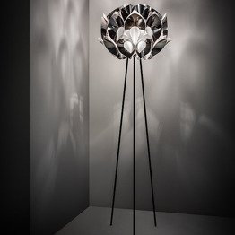 Lampa podłogowa Slamp Flora Pewter