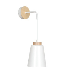 Lampa ścienna BOLERO K1 WHITE biały (443/K1) - Emibig