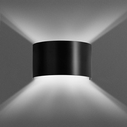 Lampa ścienna FOLD BLACK czarny (950/2) - Emibig