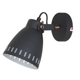 Lampa ścienna Italux Franklin MB-HN5050-1-B+RC