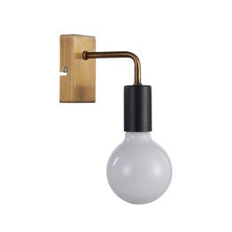 Lampa ścienna Italux  Irina MB-H1721401-W1 G/B