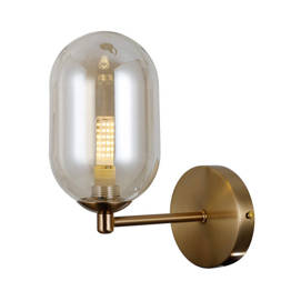 Lampa ścienna Italux Perano WL-4215-1-HBR