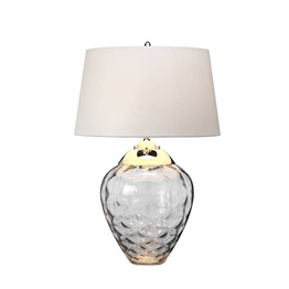 Lampa stołowa Samara Elstead Lighting QN-SAMARA-TL-SMK