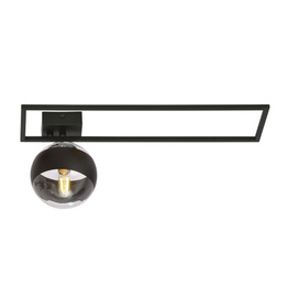 Lampa sufitowa IMAGO 1B BLACK/STRIPE czarny (1132/1B) - Emibig