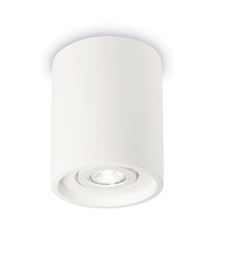 Lampa sufitowa  Ideal Lux OAK PL1 ROUND BIANCO