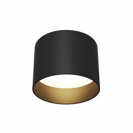 Lampa sufitowa tuba czarna Maytoni Planet C009CW-L12B