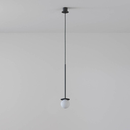 Lampa wisząca DM101/P/ER/196 Cleoni Cotton 40 czarny G9 10cm