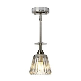 Lampa wisząca Elstead Lighting Agatha BATH/AGATHA1P BN