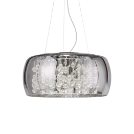 Lampa wisząca Ideal Lux Audi-80 SP8 Fume