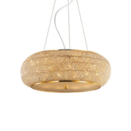 Lampa wisząca  Ideal Lux PASHÀ SP14 ORO