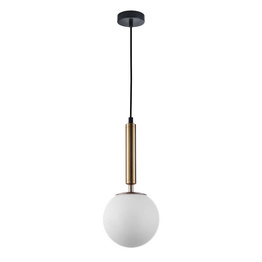 Lampa wisząca Italux Ravena PND-2324-1 GD+OPA