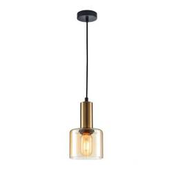 Lampa wisząca Italux Santia PND-65342-1-BRO+AMB