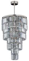 Lampa wisząca Kutek Ellini Nikiel ELL-ZW-10(BN)350/II