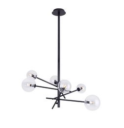 Lampa wisząca MaxLight Lollipop P0395 Czarna