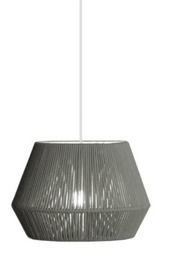 Lampa wisząca OLE iluminacion BANYO 22810/30 szary/nikiel satyna 30 cm