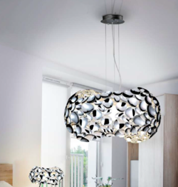 Lampa wisząca Schuller Narisa 266284 chrom