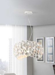 Lampa wisząca Schuller Narisa 266290 biała