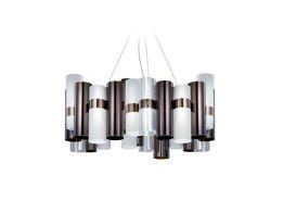 Lampa wisząca Slamp La Lollo L Pewter/White