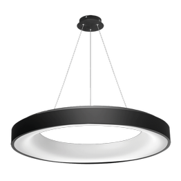 Lampa wisząca czarna Azzardo Sovana 80 CCT LED AZ3449 z pilotem