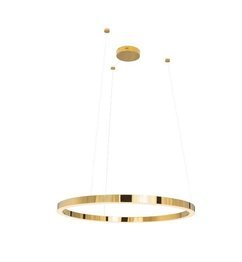 Lampa wisząca złota MaxLight  P0370D Luxury 110 cm