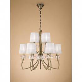 Mantra LOEWE ANTIQUE BRASS 4730 lampa wisząca