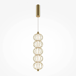 Maytoni Lampa wisząca Golden Cage MOD216PL-L10G3K