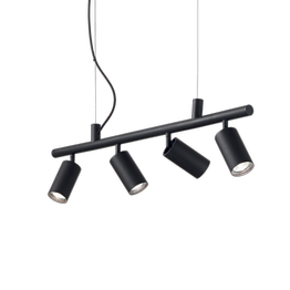 Minimalistyczna lampa wisząca Ideal Lux Dynamite SP4 czarna