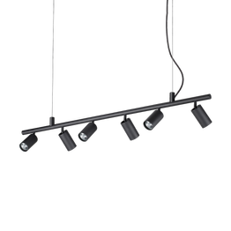 Minimalistyczna lampa wisząca Ideal Lux Dynamite SP6 czarna