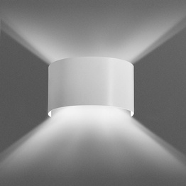 Natynkowa lampa ścienna FOLD WHITE biały (950/1) - Emibig