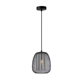 Nowoczesna Lampa wisząca Italux Amiria PND-28612-BK-SG