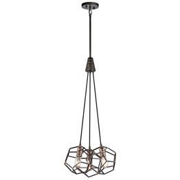 Oprawa sufitowa Elstead Lighting Rocklyn KL/ROCKLYN3 RS