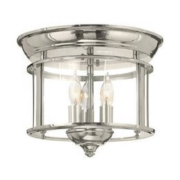 Plafon Elstead Lighting Gentry HK-GENTRY-F-PN Nikiel