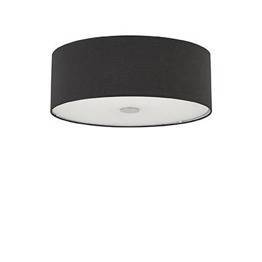 Plafon Ideal Lux WOODY PL4 NERO