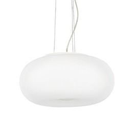 Ulisse SP 3 D52 Lampa Wisząca Ideal Lux biała