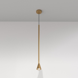 Wisząca lampa Arrow złoty (P064PL-01G) - Maytoni