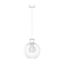 Wisząca lampa BARBADO 1 WHITE biały (755/1) - Emibig