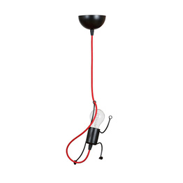 Wisząca lampa BOBI 1 BLACK czarny (537/1) - Emibig