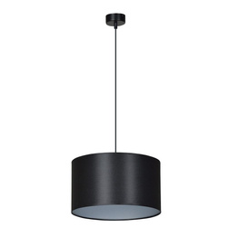 Wisząca lampa ROTO 1 BL BLACK/SILVER czarny-Srebrny (185/1) - Emibig