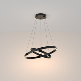 Wisząca lampa Rim czarny (MOD058PL-L55B3K) - Maytoni