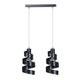 Wisząca lampa SAGA 2 BLACK czarny (352/2) - Emibig