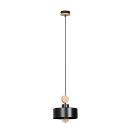 Wisząca lampa TUNISO 1 BLACK czarny (582/1) - Emibig