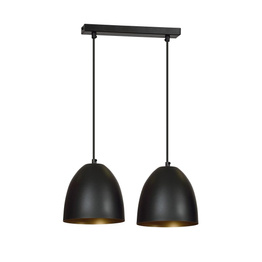 Zwis LENOX 2 BLACK / GOLD czarny-Złoty (410/2) - Emibig